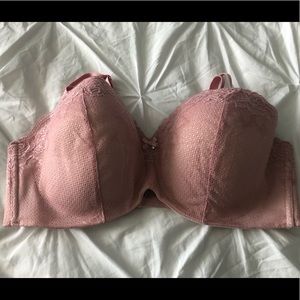 Light pink balcony bra - worn once